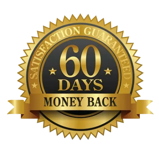 VittaBurn 60-Day Money Back Guarantee Badge